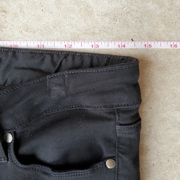 PAIGE 29 Hoxton High Rise Straight Leg Slim Casual Jeans in Dark Shadow - Picture 11 of 15